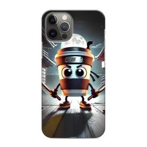 Чехол с мемом Тралалело тралала на iPhone 12 Pro (Капучино асасино)