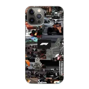 Чохол Формула1 на iPhone 12 Pro (Гоночний колаж Ф1)