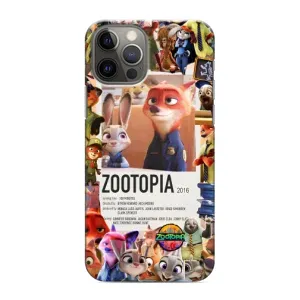 Чохол Зоотрополіс на iPhone 12 Pro (Постер Зоотрополіс)