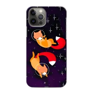 Чохли з картинкою Лисичка для iPhone 12 Pro (VPrint) (Лисички космонавти)