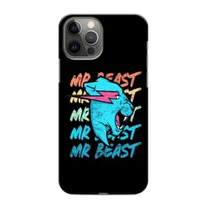 Чохли Містер Біст для Apple 12 Pro (logo Mr beast)