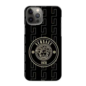 Чохли VERSACE для Apple 12 Pro (PREMIUMPrint) (Лого Версаче)