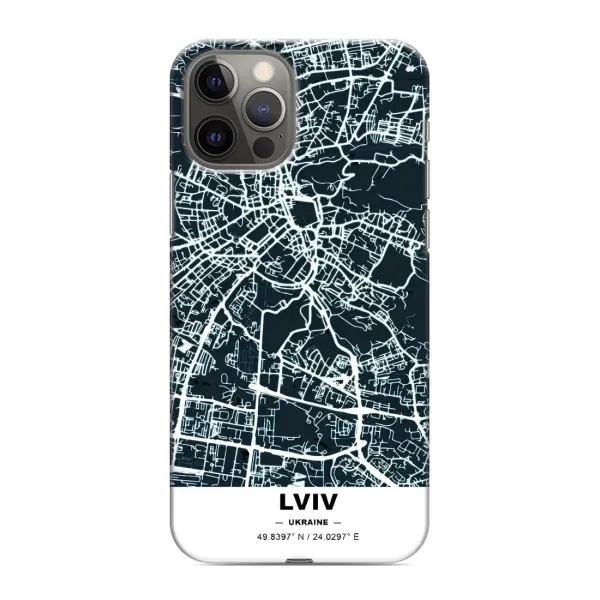 Чехол с принтом «Львов» для iPhone 12 Pro