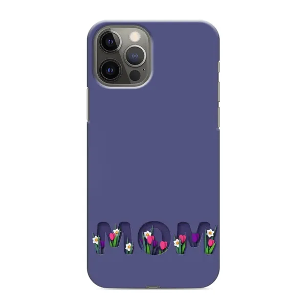 Чохол з принтом «Мама в квітах» для iPhone 12 Pro