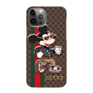 Чохли GUCCI для Apple 12 Pro (AlphaPrint) (Маус Гуччі)