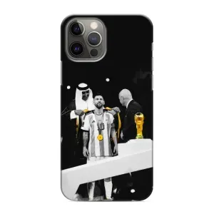 Чохли для iPhone 12 Pro (Leo чемпіон) (AlphaPrint) (Мессі коронований)