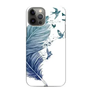 Чохол з картинкою (Стильні) Apple 12 Pro - (AlphaPrint) (Перо)