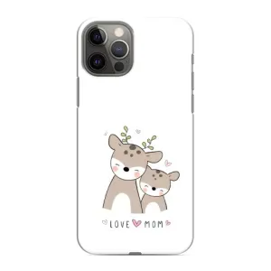 Чохли для мами на iPhone 12 Pro (Оленята мама і малюк)