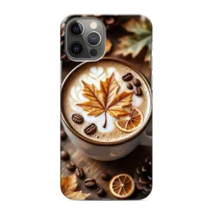 Чехол с уникальным дизайном «Осень с кофе» для iPhone 12 Pro (Пряный кофе)