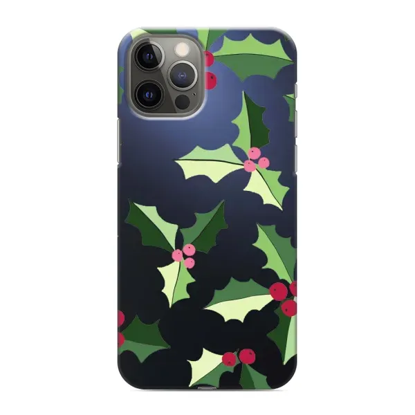 Чехол с принтом «Рождественский фон» для iPhone 12 Pro