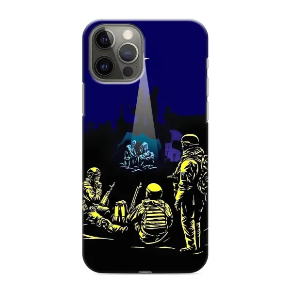 Чехол с принтом «Рождество в Украине» для iPhone 12 Pro Чехол с принтом «Рождество в Украине» для iPhone 12 Pro