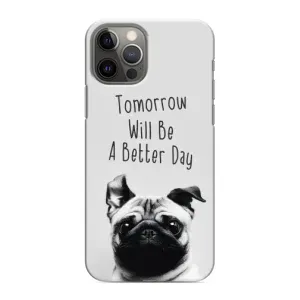 Чохли з собаками для iPhone 12 Pro (VPrint) (Смішний Мопс)