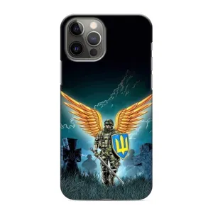 Чехлы с картинкой ЗСУ для iPhone 12 Pro (AlphaPrint) (Солдат ЗСУ)