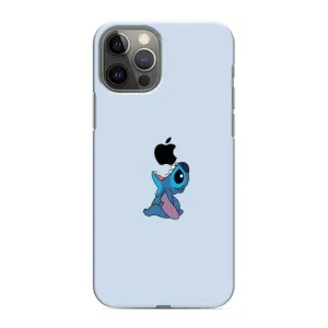Чохол з принтом Стіч на iPhone 12 Pro (Stitch apple)