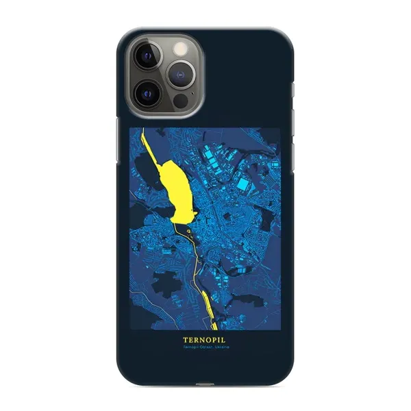 Чехол с принтом «Тернополь» для iPhone 12 Pro