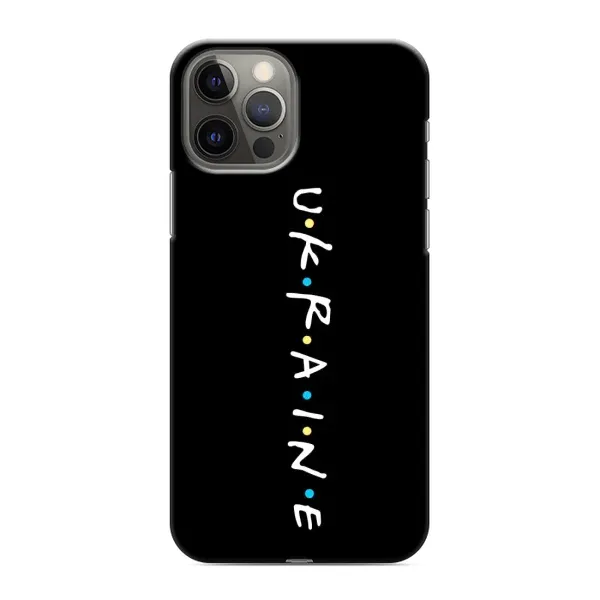 Чохол з принтом «UKRAINE» для iPhone 12 Pro