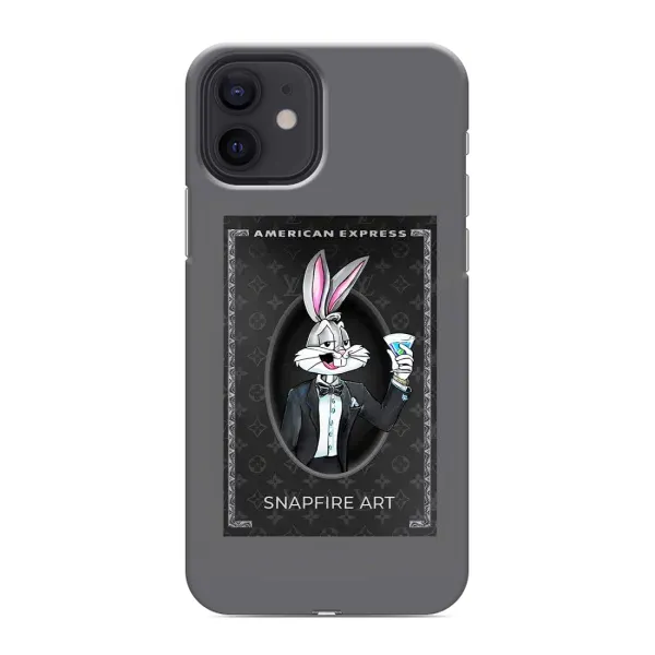 Чохол з принтом «Бакс Бані LV» для iPhone 12