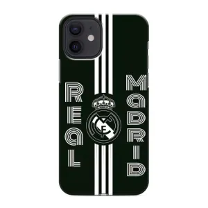 ФК Реал Мадрид чохли для iPhone 12 (AlphaPrint) (чорно білий Реал)