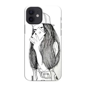 Чехол с принтом «Фото девочки» для iPhone 12