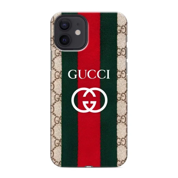 Чехол с принтом «Gucci дизайн» для iPhone 12
