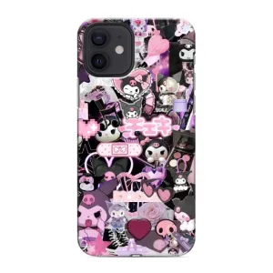 Чехол с кроликом Куроми на iPhone 12 (Коллаж Куроми)