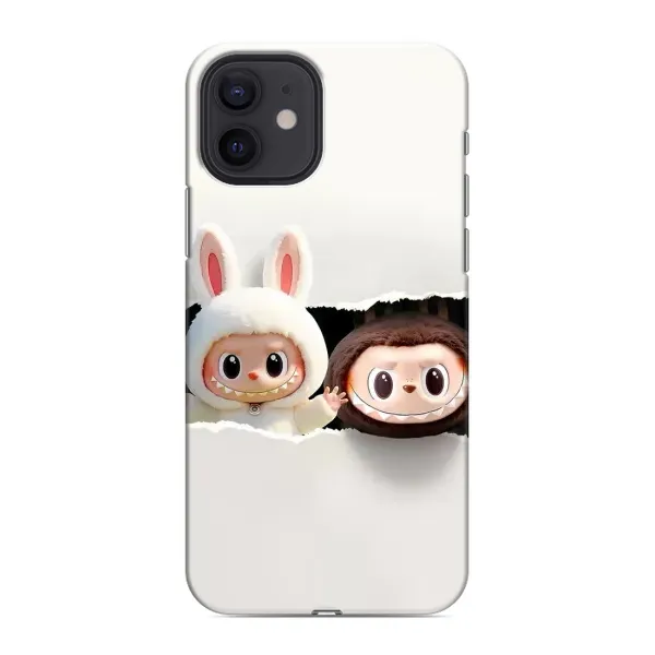 Чохол з принтом «Лабубу» для iPhone 12