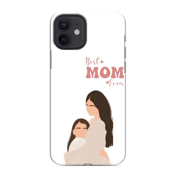 Чохол з принтом «Мама і донька» для iPhone 12