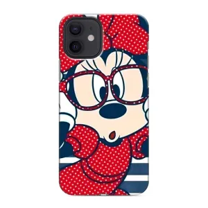 Міккі Маус чохол для iPhone 12 (AlphaPrint - Мультяшні) (Маус в окулярах)