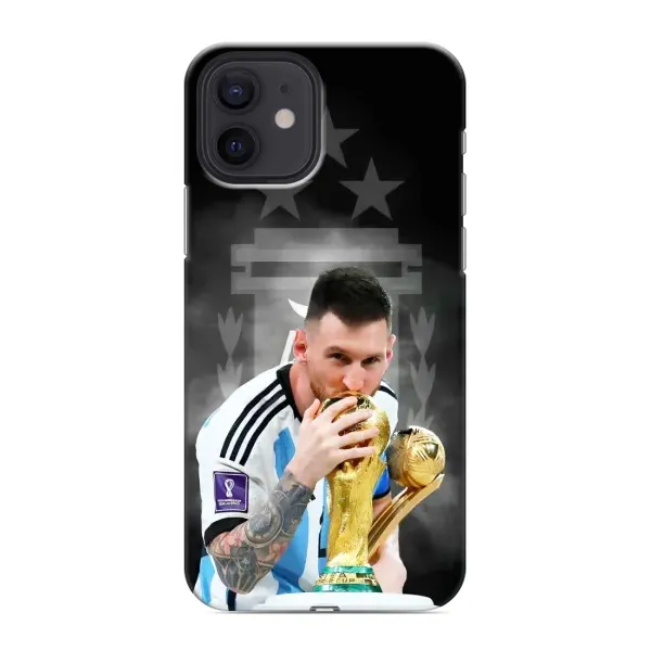 Чохол з принтом «Мессі Чемпіон» для iPhone 12