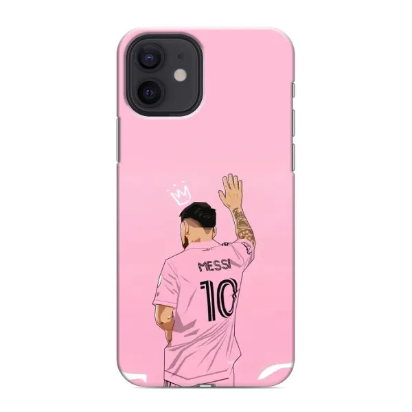 Чохол з принтом «Мессі Маямі» для iPhone 12