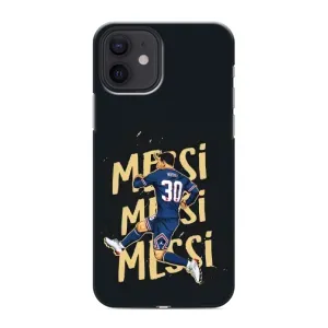 Чохли для iPhone 12 (Leo чемпіон) (AlphaPrint) (Messi ПСЖ)