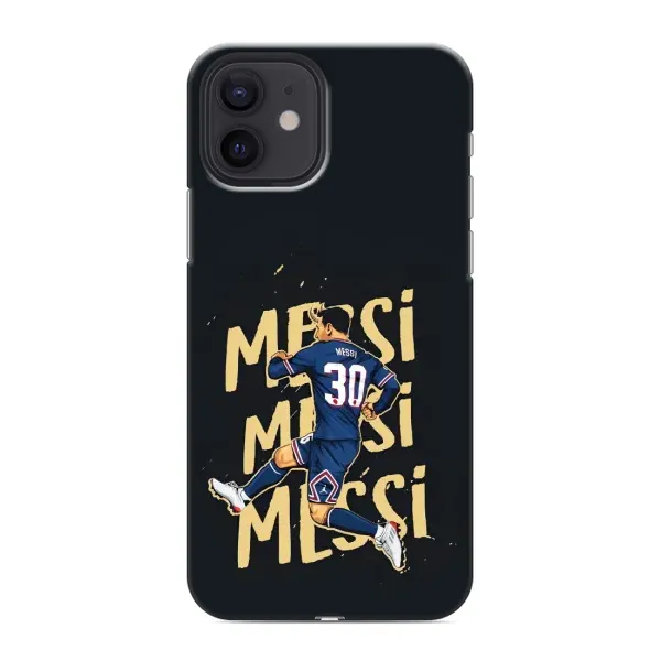 Чохол з принтом «Messi ПСЖ» для iPhone 12