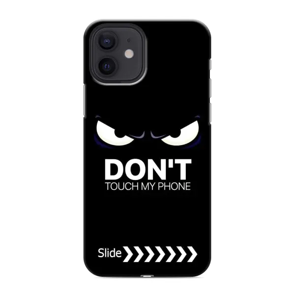 Чехол с принтом «Не трогай телефон» для iPhone 12