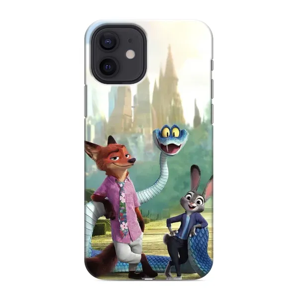 Чехол с принтом «Герои мультфильма Зверополис» для iPhone 12