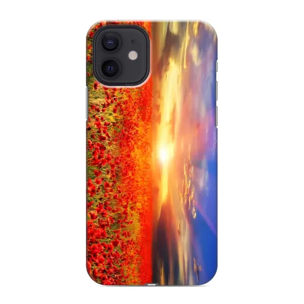 Чехол с принтом «Поле тюльпанов» для iPhone 12