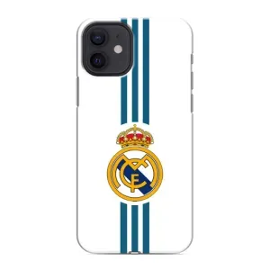 ФК Реал Мадрид чохли для iPhone 12 (AlphaPrint) (Реал Мадрид на білому)