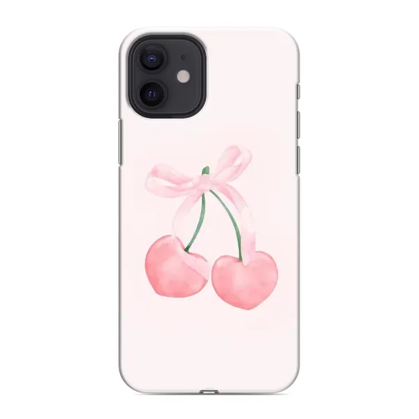 Чохол з принтом «Рожеві вишні» для iPhone 12 Чохол з принтом «Рожеві вишні» для iPhone 12