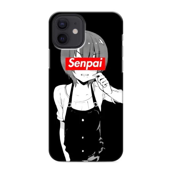 Чохол з принтом «Senpai» для iPhone 12