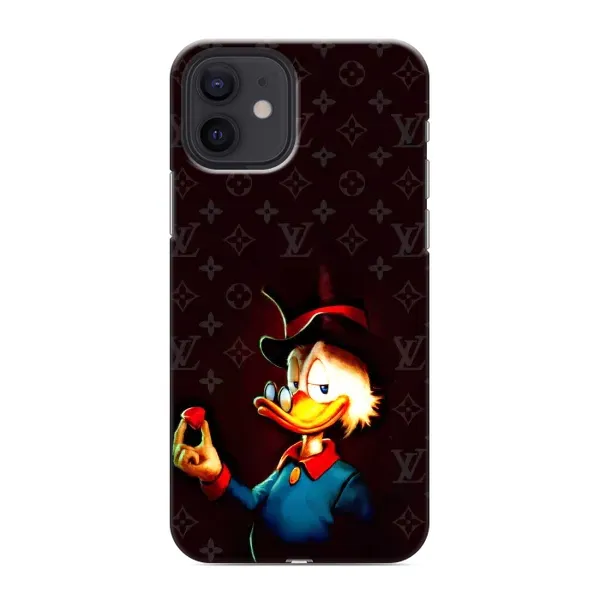 Чехол с принтом «Скрудж с бриллиантом» для iPhone 12