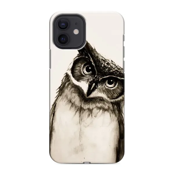 Чохол з принтом «Сова» для iPhone 12