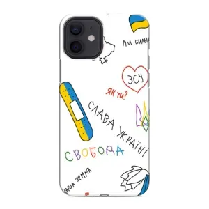 Чохол з принтом «Стикер» для iPhone 12