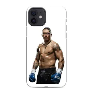 Чохол з картинкою Олександр Усик для iPhone 12 (Усик на білому)