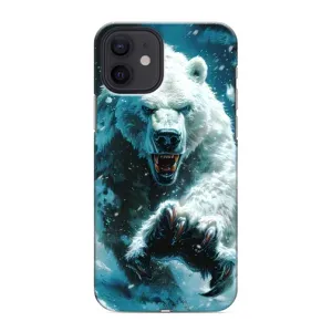 Чохол з картинкою 'Хижаки' для iPhone 12 (Полярний ведмідь)