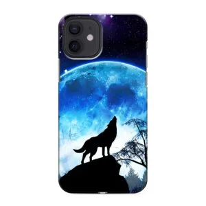 Захисні чохли для Епл 12 (AlphaPrint) (ХІТ продаж) ВОВК (Вовк на місяць)