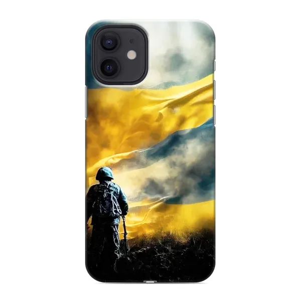 Чохол з принтом «Війна» для iPhone 12
