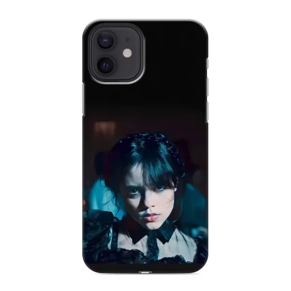 Чохол з принтом «погляд Венздей» для iPhone 12