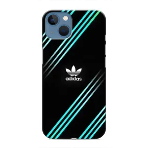 Чехлы Адидас для iPhone 13 Mini (AlphaPrint) (Адидас с полосами)