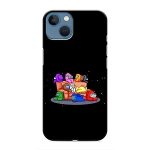 Чехол Амонг Ас для iPhone 13 Mini (AlphaPrint) (Амонг-ас)