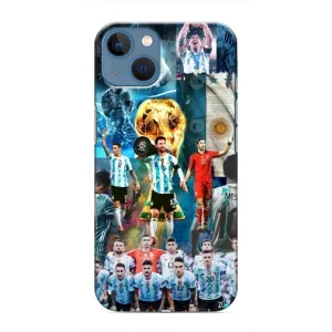 Чехлы Месси для iPhone 13 Mini (AlphaPrint) (Аргентина Месси)