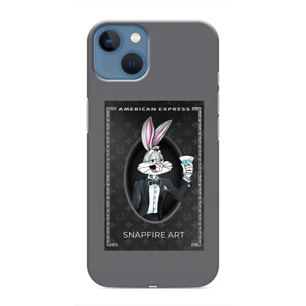 Чохол з принтом «Бакс Бані LV» для iPhone 13 Mini